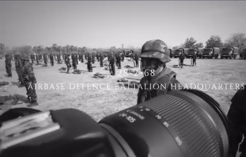 ภาพจากงาน Combat Camera ของเบค
